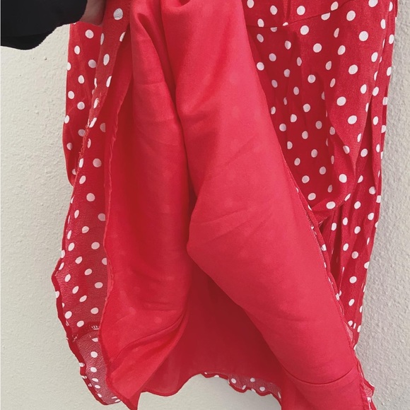 Revolve Privacy Please Polka Dot Ruffle Mini Dress - Picture 7 of 9